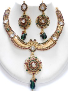 Polki Jewellery Set